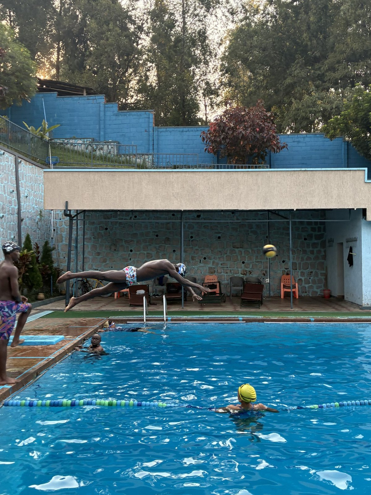 Med ball dive, take two